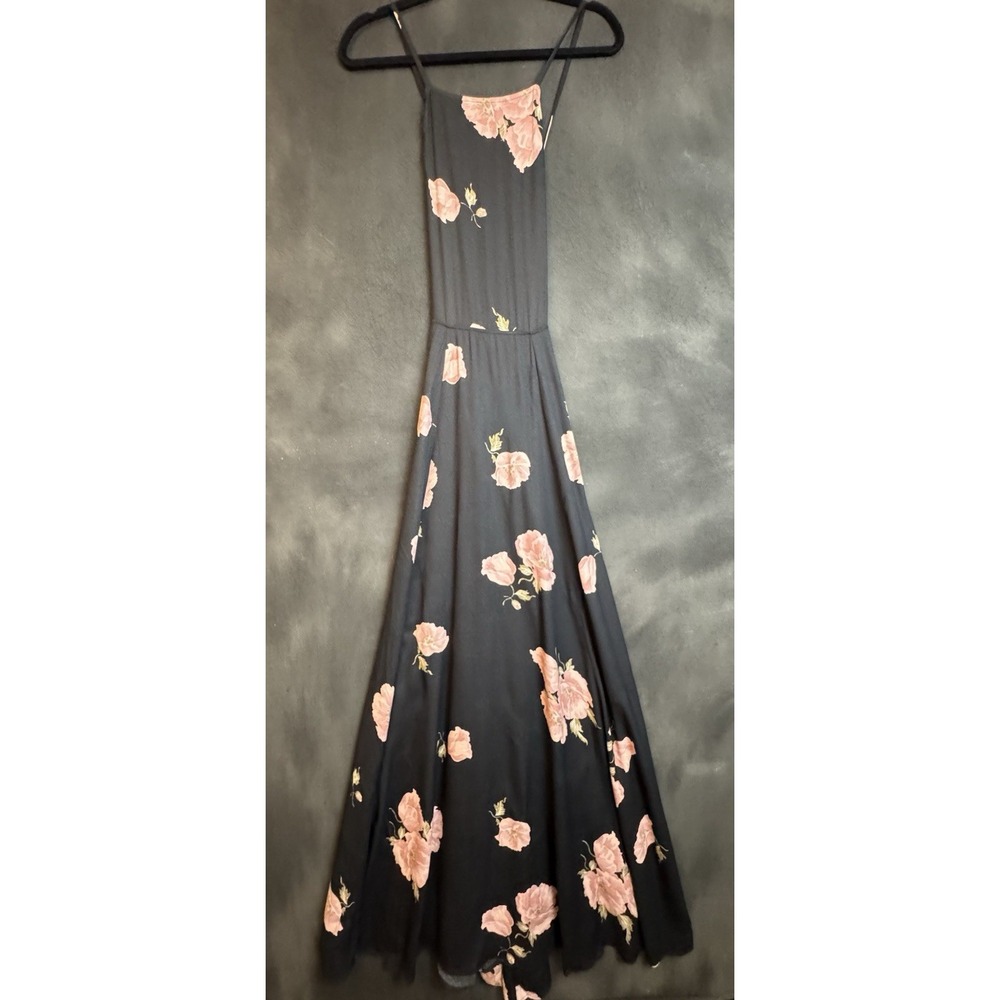 Reformation Thistle Guinevere Floral Maxi Dress 10 Low Back Boho Chic Summer - Picture 2 of 10